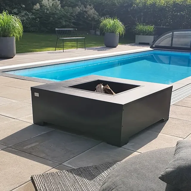 야외 난로의 특징.