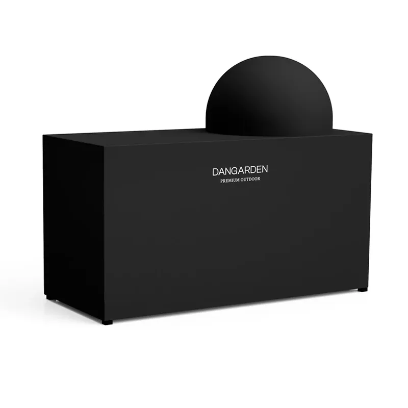 검은색 야외 캐비닛 방수 커버