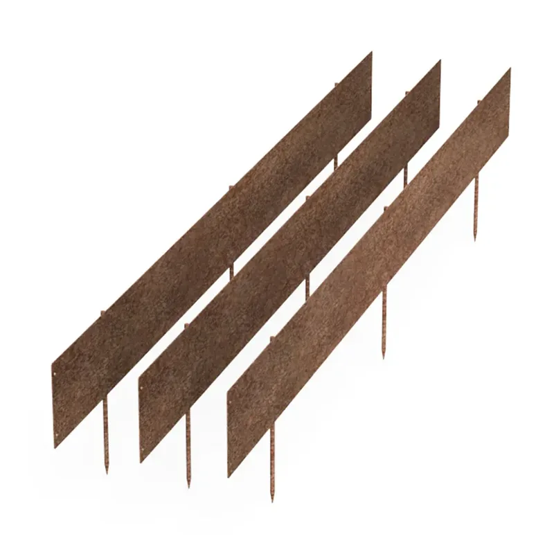 야외 정원 내후성 울타리